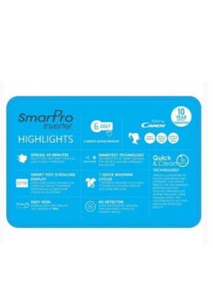 CANDY SmartPro Inverter Washer Dryer 13 kg CSOW4856TWMB-19 White  - Image 5