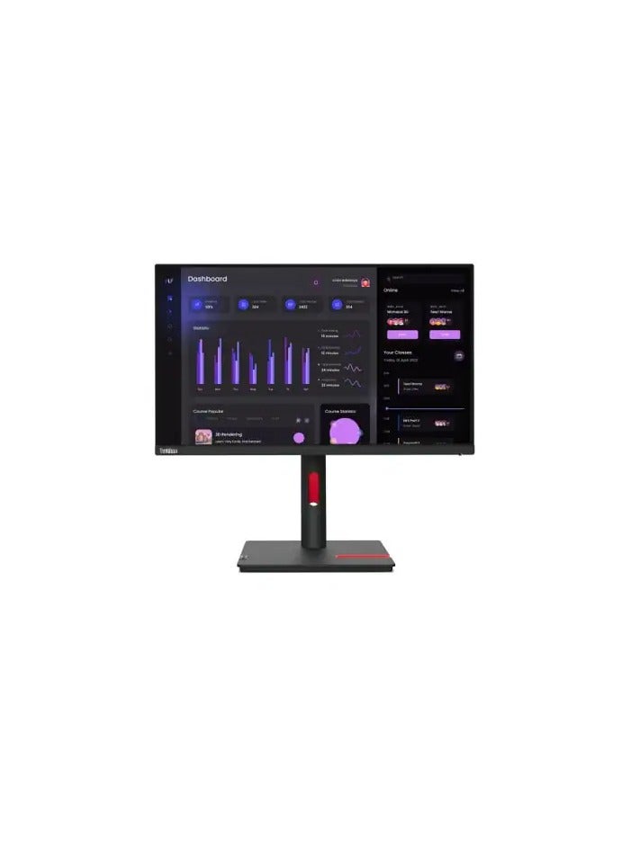 Lenovo Think Vision 23.8 T24i-30 Monitor Black - Image 1