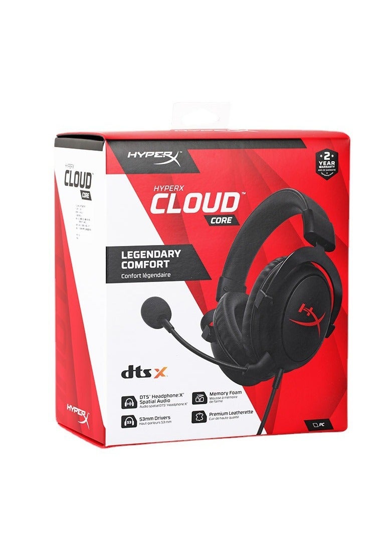 HYPERX HyperX Cloud Core DTS Headphone:X Spatial Audio,Detachable Noise-Cancelling Mic,for PC/Xbox Series X/S/Xbox One  - Image 5