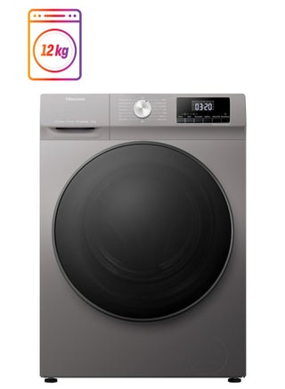 Hisense Wfqa1214Evjmt 12Kg Washing Machine With 1400 Rpm - Titanium - 1 Year Warranty 12 kg WFQA1214EVJMT Titanium Grey - pnsku/N70027885V/45/_/1740992070/60acdd07-097a-429e-a28b-badbc6b1dddd