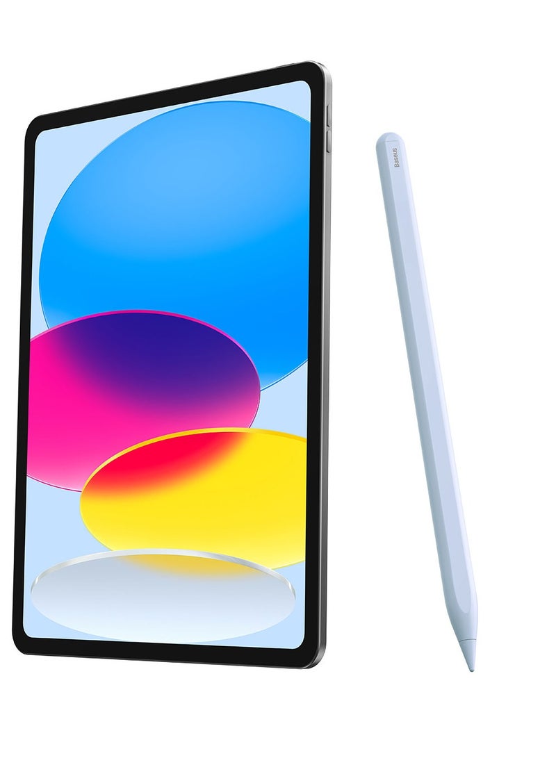 Baseus - Stylus Pen For iPad 2020-2022, Quick Charging iPad Pencil With Tilt Sensitivity And Palm Rejection, Compatible With iPad Pro 11/iPad Pro 12.9 (2020) iPad Air (2020) iPad Mini/iPad Pro 12.9 (2021) Blue - Image 1