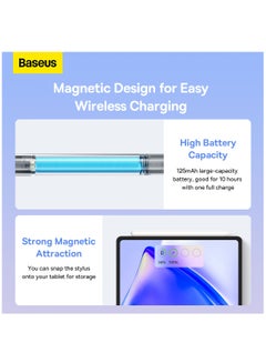 Baseus Stylus Pen For iPad 2020-2022, Quick Charging iPad Pencil With Tilt Sensitivity And Palm Rejection, Compatible With iPad Pro 11/iPad Pro 12.9 (2020) iPad Air (2020) iPad Mini/iPad Pro 12.9 (2021) Blue  - Image 5