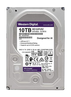 Purple Surveillance Hard Drive 10TB WD102PURZ 10 TB - pnsku/N70027933V/45/_/1701861798/397186ef-7802-4c91-9871-22a9483b13af