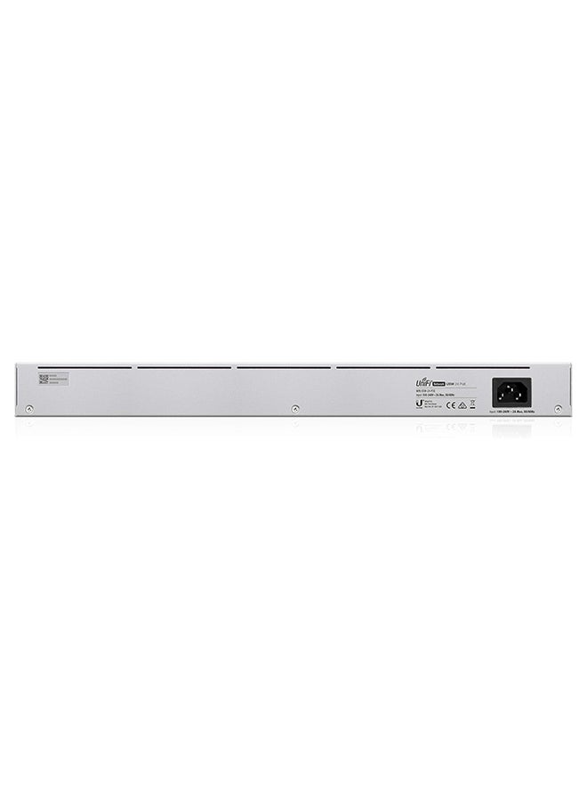 UBIQUITI Networks UniFi USW24POE 24Port PoE Managed L2L3 Gigabit Ethernet (101001000) Power over Ethernet (PoE) 1U Silver  - Image 2