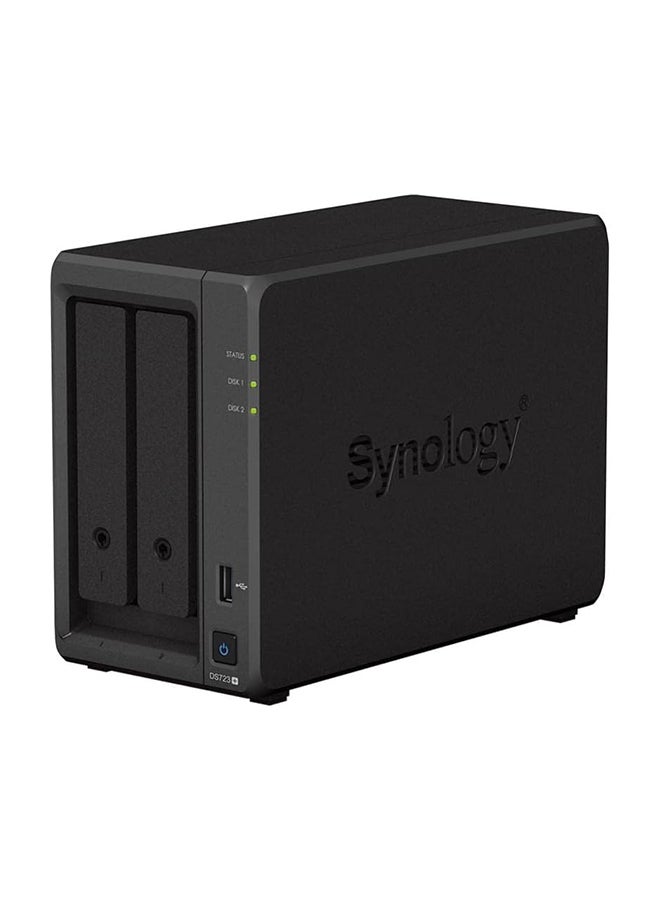 سينولوجي DS723+ NAS 2 Slots DualCore 3.1GHz 64b 2GB 2 Slots M.2 NVMe 2280 Black  - Image 3