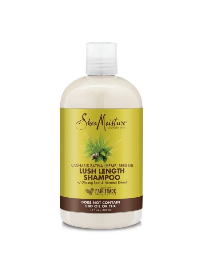 SheaMoisture - Lush Length Shampoo 384mlml - Image 1