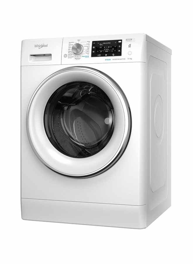 ويرلبول غسالة تحميل أمامي بسعة 11 كجم، FFD11469CV، لون أبيض  - Image 2