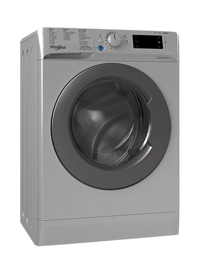 ويرلبول غسالة تحميل أمامي انفرتر سعة 9 كجم WMX91200S فولاذ - Image 2