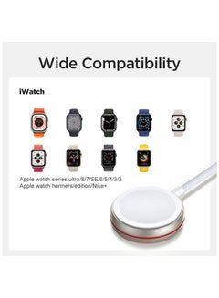 JOYROOM S-IW011 iP Watch Magnetic Charging Cable (USB-C) 1.2m- White  - Image 3