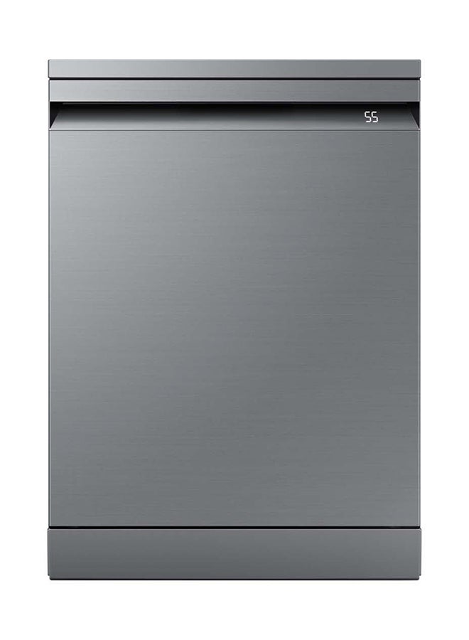 سامسونج غسالة أطباق 14 مكان، واي فاي، 1 لتر، DW60BG850FSLYL، فضي  - Image 1