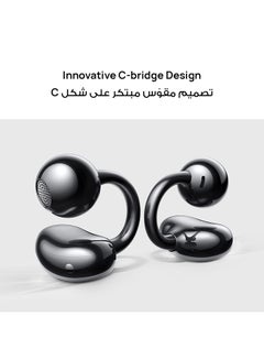 HUAWEI Free Clip Wireless Bluetooth Earphones, Futuristic Aesthetic Design, Feather-Like Wearing, Open-Ear Listening, Long Battery Life, iOS And Android, IP54  + Huawei Band 8 Purple  - Image 3