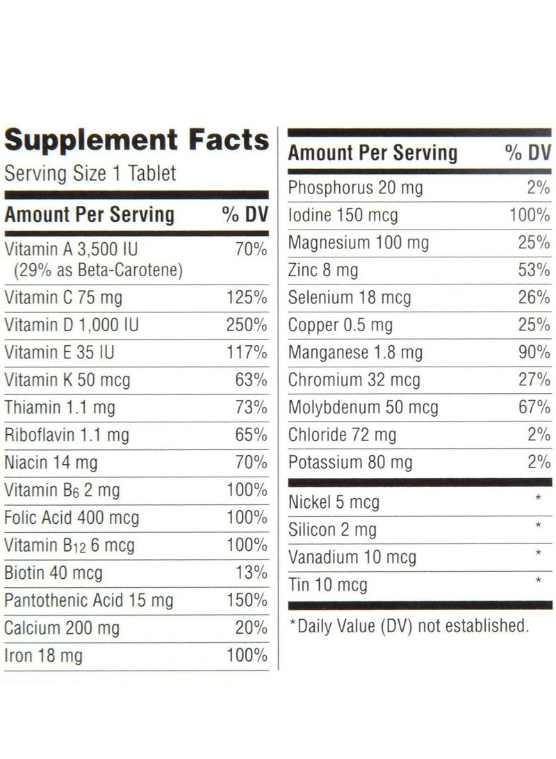 Centrum Multivitamin And Multimineral For Women 200 Tablets  - Image 2