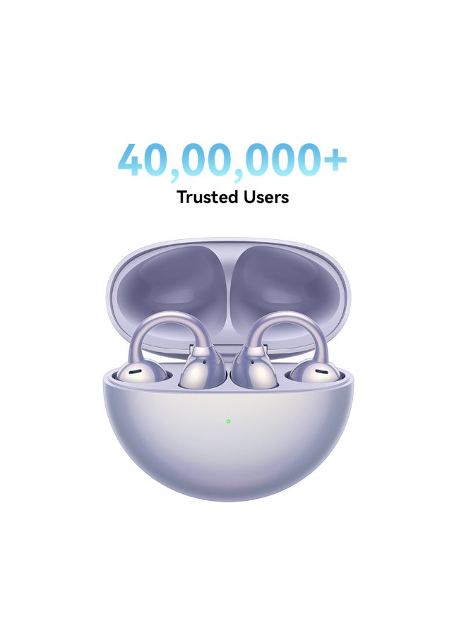 Buy HUAWEI FreeClip Earphones Purple Online | 15 Minutes Instant