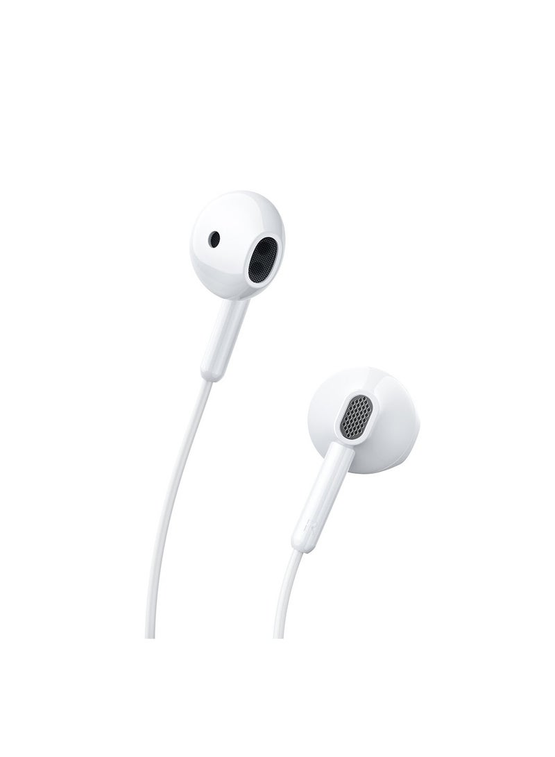 JOYROOM - Joyroom Wired Series JR-EW05 Wired Headphones - White - Image 1