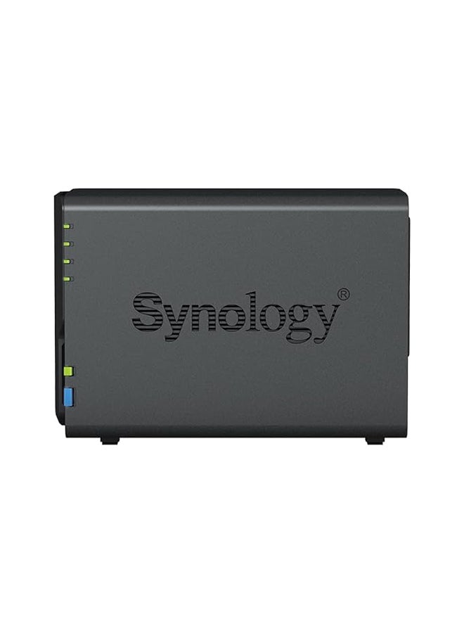 DS223 Diskstation NAS (Realtek RTD1619B Quad-Core 2GB Ram 1xRJ-45 1GbE LAN-Port) 2-Bay 8TB Bundle with 2X 4TB WD Red Plus Black