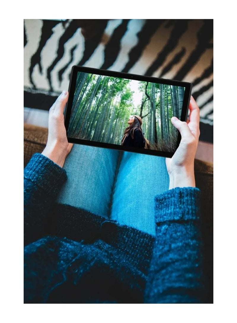 جي تاب C10 Pro Tablet, 10.1 Inch WiFi Kids, Quad Core, 4Gb Ram+64Gb Rom, 5Mp Front+8Mp Rear Camera, IPS LCD, Tempered Glass Touch, 6000mAh Battery | Black + Keyboard  - Image 3