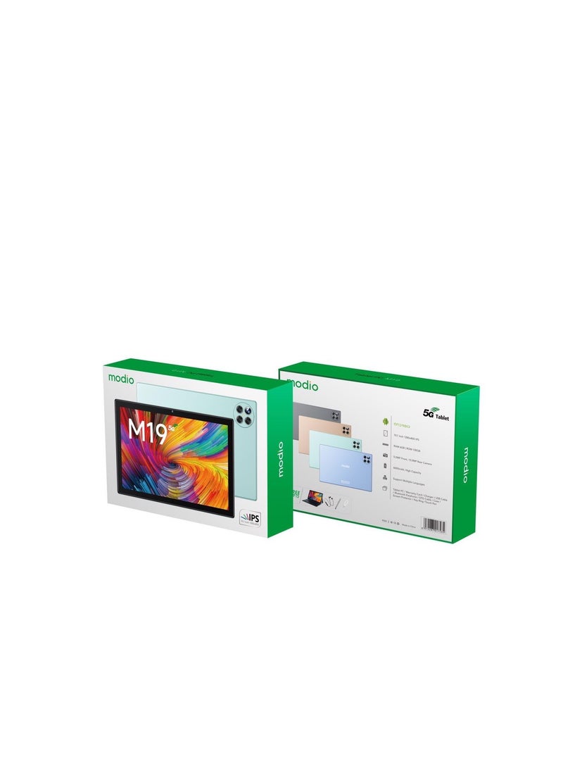 modio M19 5G Tablet PC 10.1 Inch With 8Gb Ram 512Gb Rom Green - Image 3