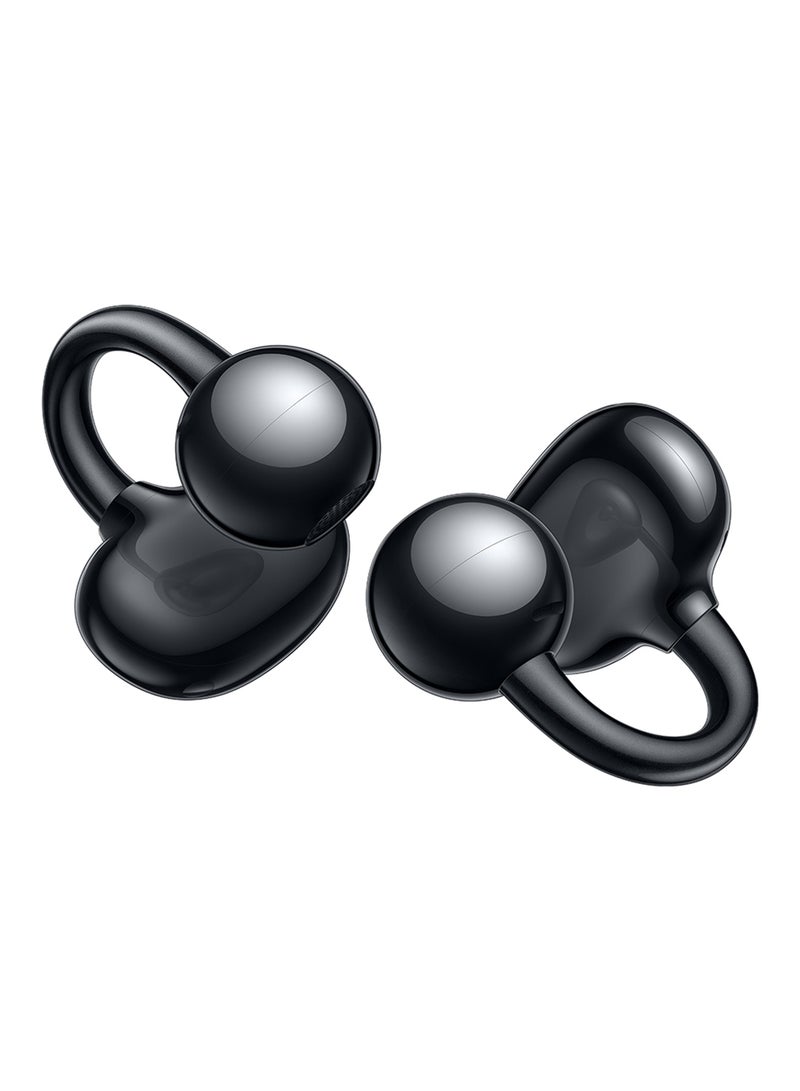 HUAWEI FreeClip Wireless Earphones, Bluetooth Earbuds, Futuristic Aesthetic Design, Feather-Like Wearing, Open-Ear Listening, Long Battery Life, iOS And Android Black - Image 2