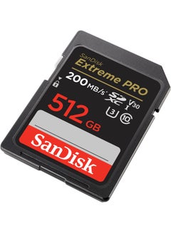 Sandisk SanDisk 512GB Extreme PRO UHS-I SDXC Memory Card 512 GB  - Image 3