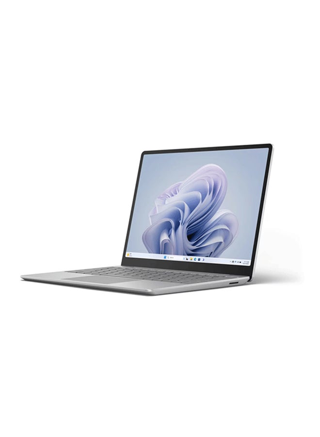 Microsoft - Surface Laptop Go 3 12.4-Inch Display, Core i5-1235U Processor/8GB RAM/256GB SSD/Intel Iris Xe Graphics/Windows 11 Home English/Arabic Platinum - Image 1