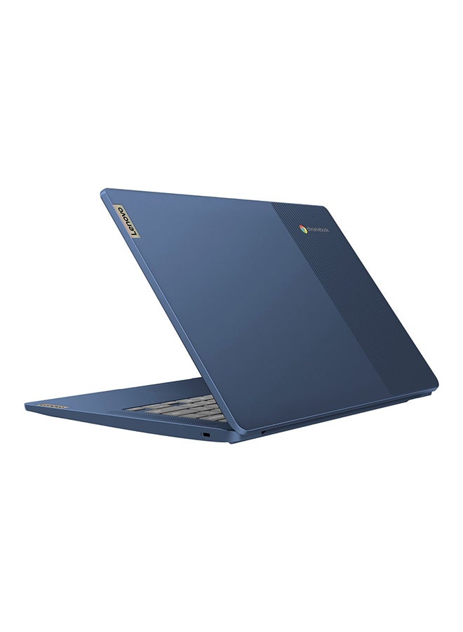 Lenovo - IdeaPad Slim 3 Chromebook Laptop 14 Inch FHD Touchscreen Laptop MediaTek Kompanio 520/4GB Memory/64GB eMMC/International Version English Abyss Blue - Image 1