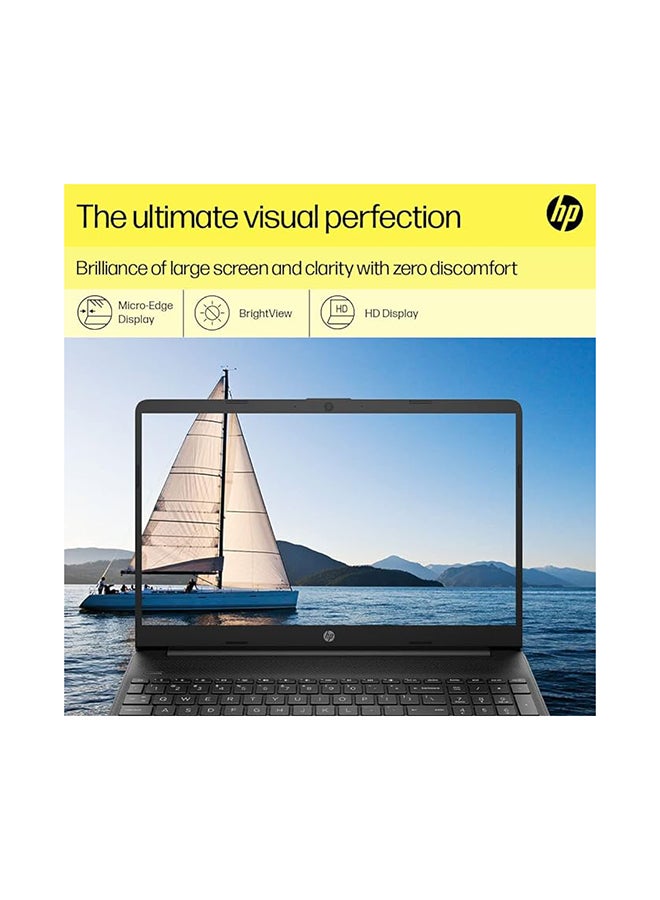 HP - 15s-fq2738TU 15.6-Inch Display, Core i3-1115G4 Processor/8GB RAM/512GB SSD/Intel UHD Graphics/Windows 11 Home English Jet Black - Image 1