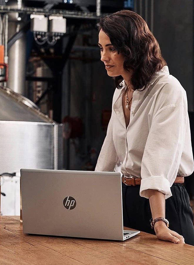 HP ProBook 450 G9 15.6-Inch Display, Core i5-1235U Processor/16GB RAM/1TB SSD/Intel Iris Xe Graphics/Windows 11 Pro + Durlyfish English silver  - Image 5