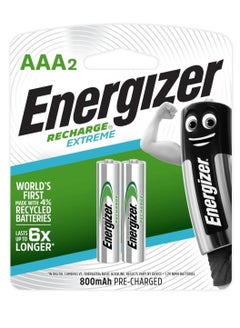 Energizer Recharge Extreme Batteries AAA2 - 2 Batteries  - Image 1