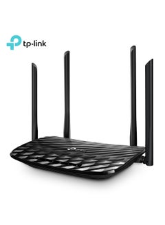 TP-LINK TP-Link AC1200 Archer A6 Smart WiFi, 5GHz Gigabit Dual Band MU-MIMO Wireless Internet Router, Long Range Coverage by 4 Antenna Black  - Image 1