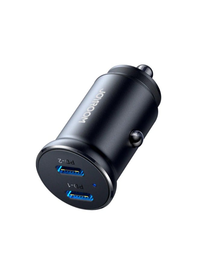 جوي روم JR-CCN06 30W 2C شاحن سيارة معدني صغير - Image 3