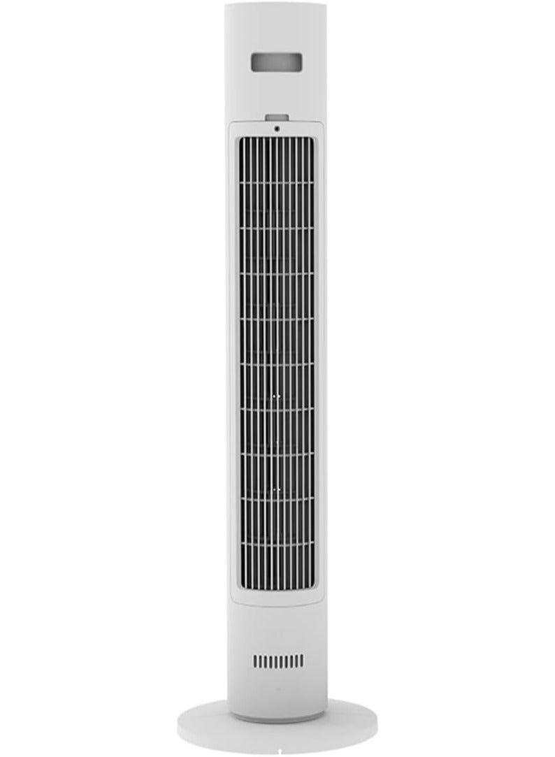 Xiaomi - Smart Tower Fan, Variable Frequency DC Fan, 34.6 Db Low Noise, 150° Adjustable Ultra-Wide Angle, 6.9 Mm Fine Air Outlet, Work With Google And Alexa BTTS01DM White - Image 1