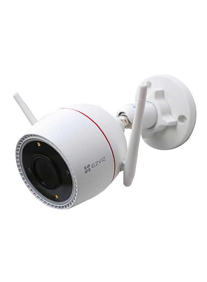 EZVIZ - Outdoor Security Camera Color Night Vision AI Detection Waving Hand Recognition Active Light And Siren Alarm IP67 Weatherproof Two Way Talk  Ideal For Home Security H3C 2K+ - Image 1