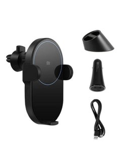 Xiaomi 20W Wireless Smart Car Charger With Electric Grip Sensor Automatic Adjustment Fast Charging Car Holder Black  - Image 4