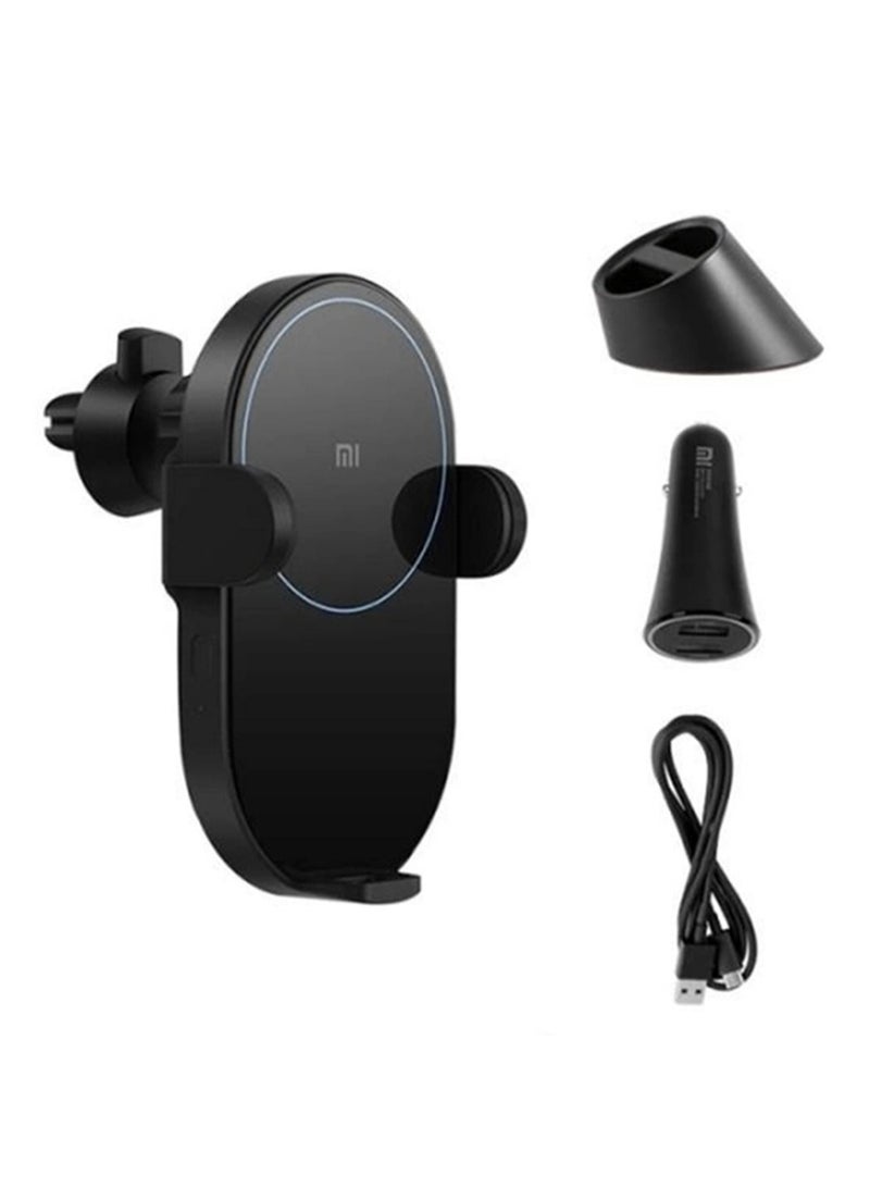 Xiaomi 20W Wireless Smart Car Charger With Electric Grip Sensor Automatic Adjustment Fast Charging Car Holder Black  - Image 4