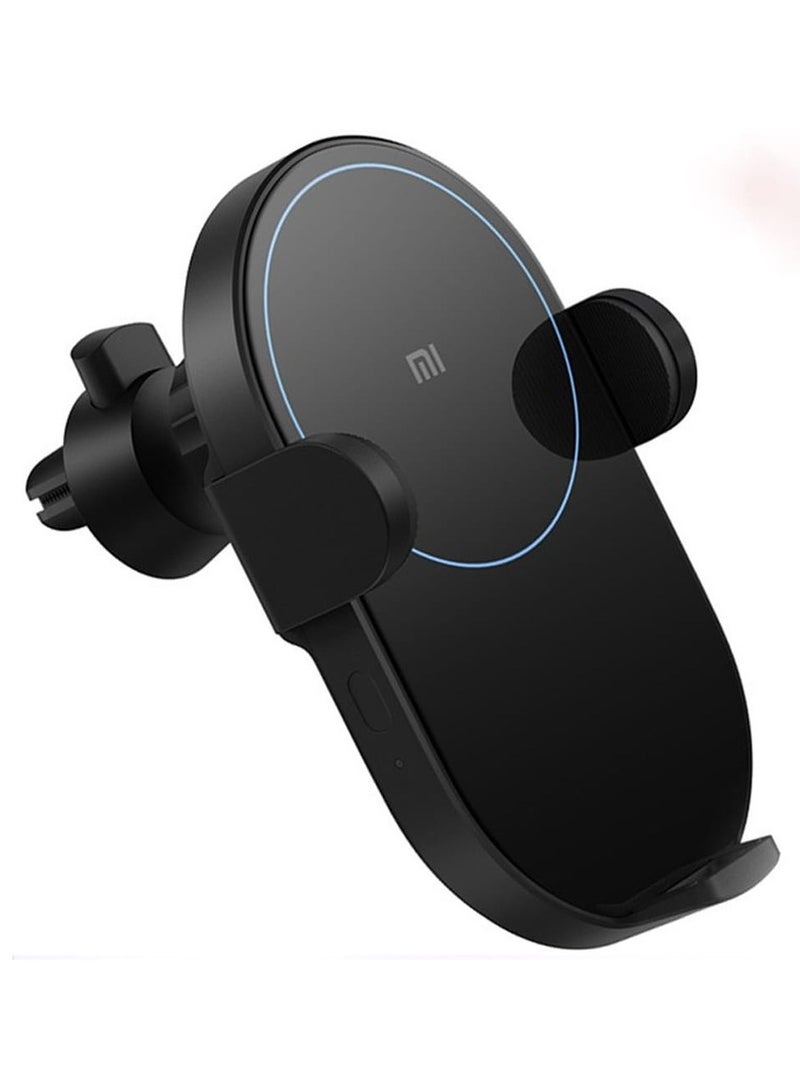 Xiaomi 20W Wireless Smart Car Charger With Electric Grip Sensor Automatic Adjustment Fast Charging Car Holder Black  - Image 5