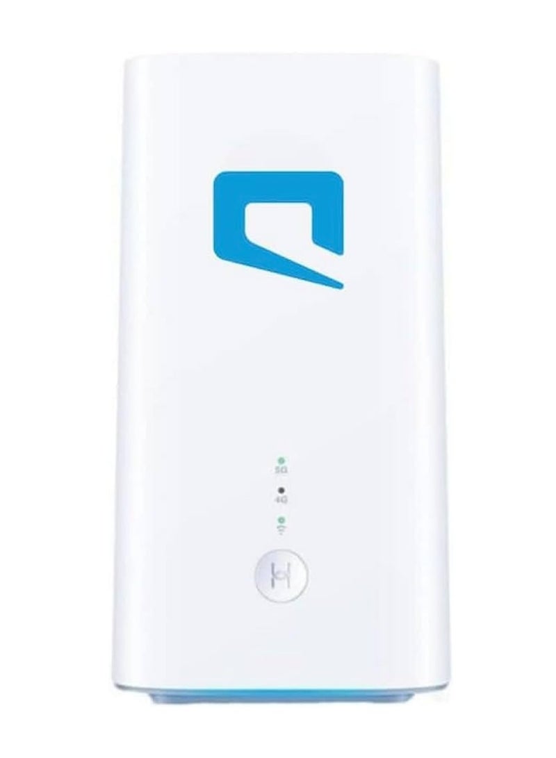 Mobily 5G CPE 5 - Ultra Fast 5G CPE5 Wi-Fi 6 Up to 3600Mbps - H155-381 - high Speed Technology all sim working - White White - Image 1