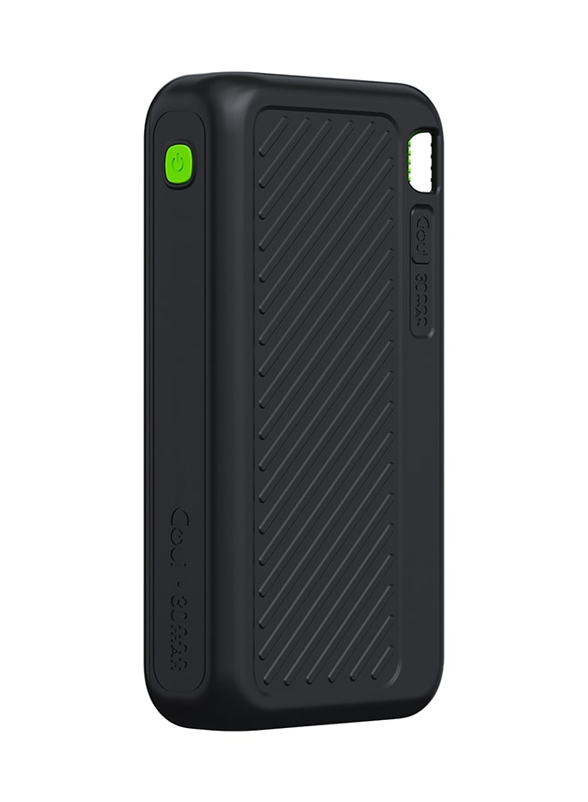 Goui - 30000 mAh Singi Power Bank – High-Capacity Portable Charger for Smartphones, Tablets, and More | Charge Multiple Devices Simultaneously | Compact, Convenient, and Travel-Friendly - Black - Image 1