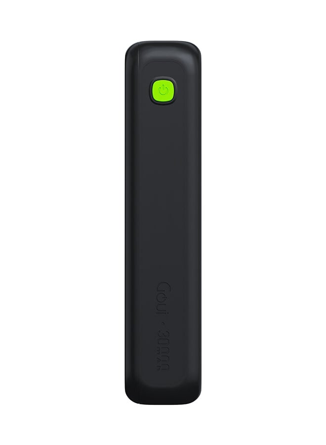 Goui - 30000 mAh Singi Power Bank – High-Capacity Portable Charger for Smartphones, Tablets, and More | Charge Multiple Devices Simultaneously | Compact, Convenient, and Travel-Friendly - Black - Image 1