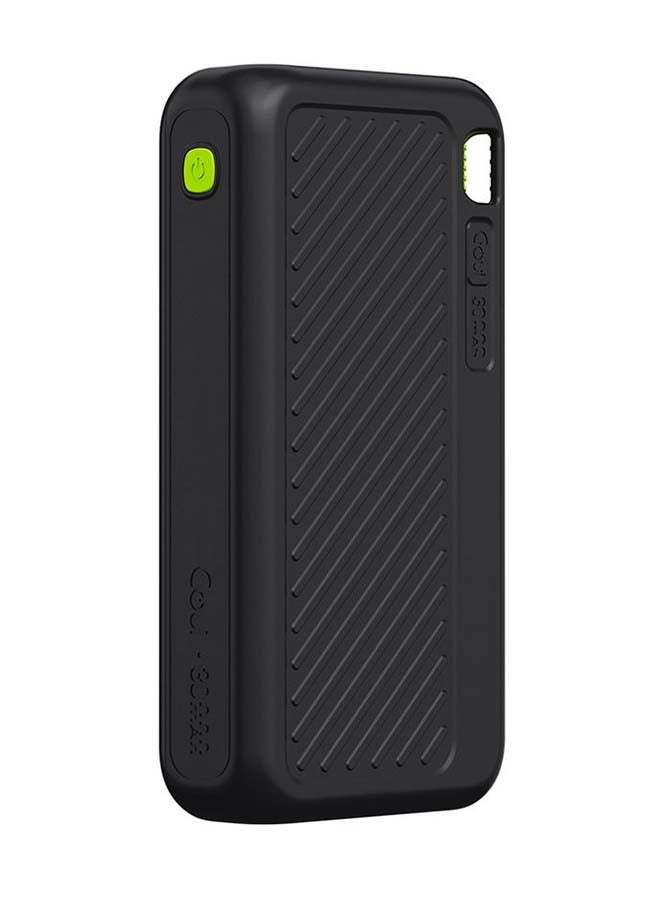 Goui - 30000 mAh Singi Power Bank – High-Capacity Portable Charger for Smartphones, Tablets, and More | Charge Multiple Devices Simultaneously | Compact, Convenient, and Travel-Friendly - Black - Image 1