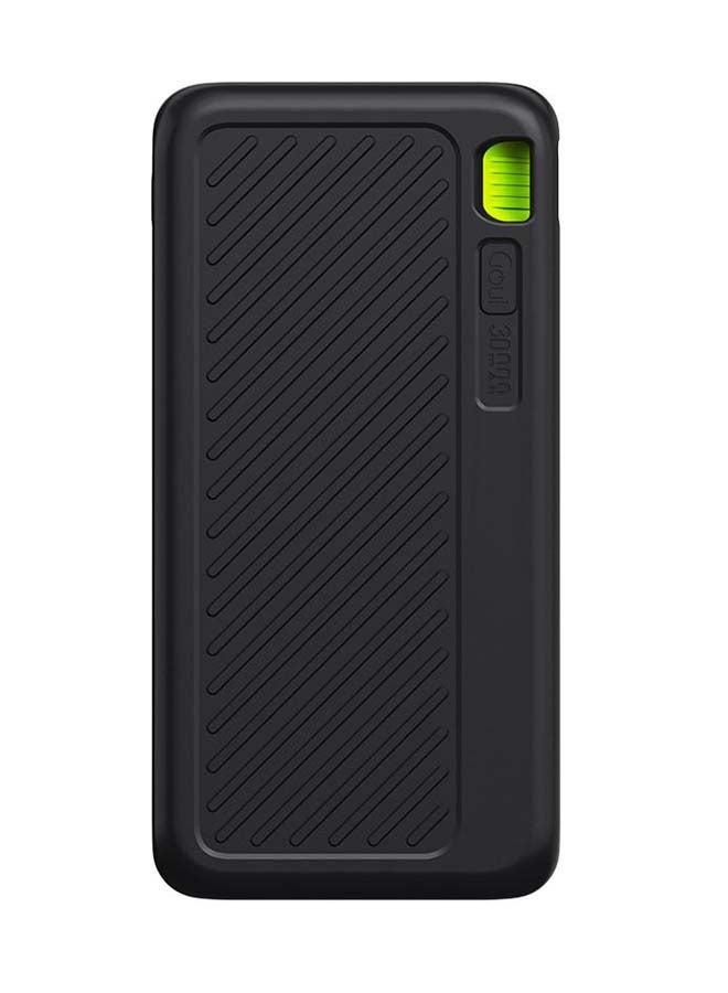 Goui - 30000 mAh Singi Power Bank – High-Capacity Portable Charger for Smartphones, Tablets, and More | Charge Multiple Devices Simultaneously | Compact, Convenient, and Travel-Friendly - Black - Image 1