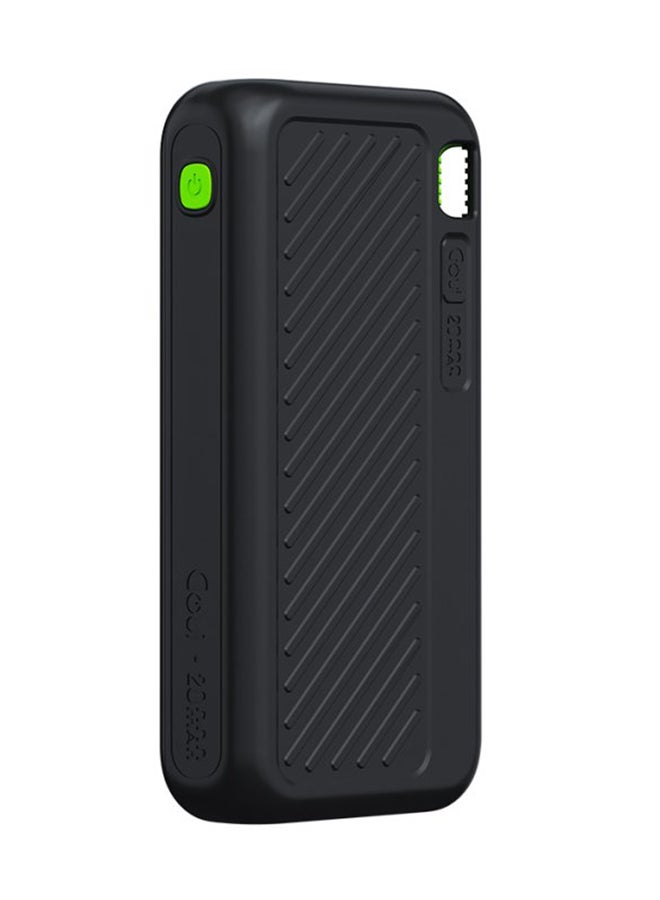 Goui 20000 mAh 20000 mAh Singi Power Bank – High-Capacity Portable Charger for Smartphones, Tablets, and More | Charge Multiple Devices Simultaneously | Compact, Convenient, and Travel-Friendly - Black Black - Image 4