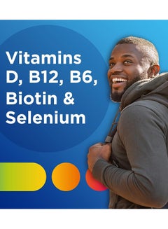Centrum Multivitamin for Men, Multivitamin/Multimineral Supplement with Vitamin D3, B Vitamins and Antioxidants, Gluten Free, Non-GMO Ingredients - 250 Count  - Image 3