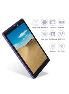 C idea 8 Inch Android 12 Tablet 256GB ROM+256GB Expandable 800*1280 IPS Screen With Protect Case, Keyboard CM835(Purple )  - Image 3