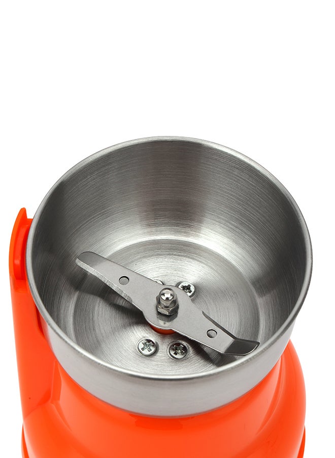 GEEPAS Coffee Grinder Powerful Motor With Durable Jar And Blade 0.04 kg 150 W GCG41018 Orange  - Image 3