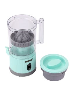 GEEPAS Rechargeable Portable Citrus Juicer, Wireless Operation 200 ml 80 W GCJ46019 Green  - Image 2