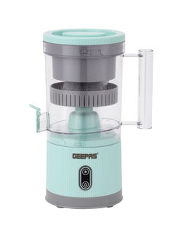 GEEPAS Rechargeable Portable Citrus Juicer, Wireless Operation 200 ml 80 W GCJ46019 Green  - Image 1