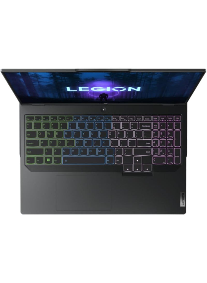 Lenovo - Legion Pro 5 16IRX8 Laptop With 16 Inch / Core i7-13700HX/ 16GB RAM/ 1TB SSD/ 8GB NVIDIA GeForce RTX 4060/ Dos / English/Arabic Grey - Image 1