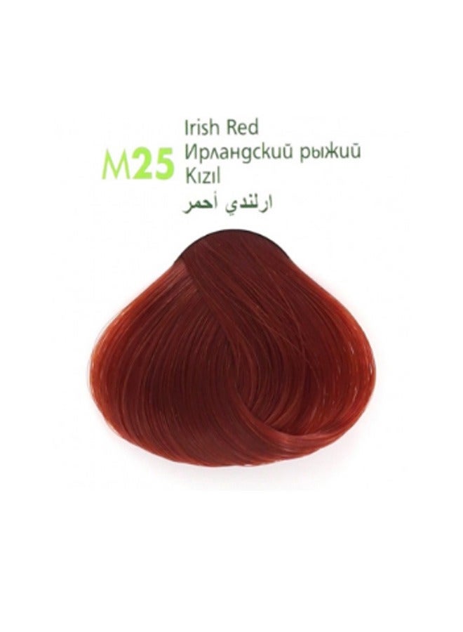 MMBeauty - Permanent Hair Dye color Irish red M25 125grams - Image 1