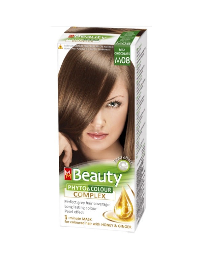 MMBeauty - Permanent Hair Dye color Milk Chocolate 125grams - Image 1