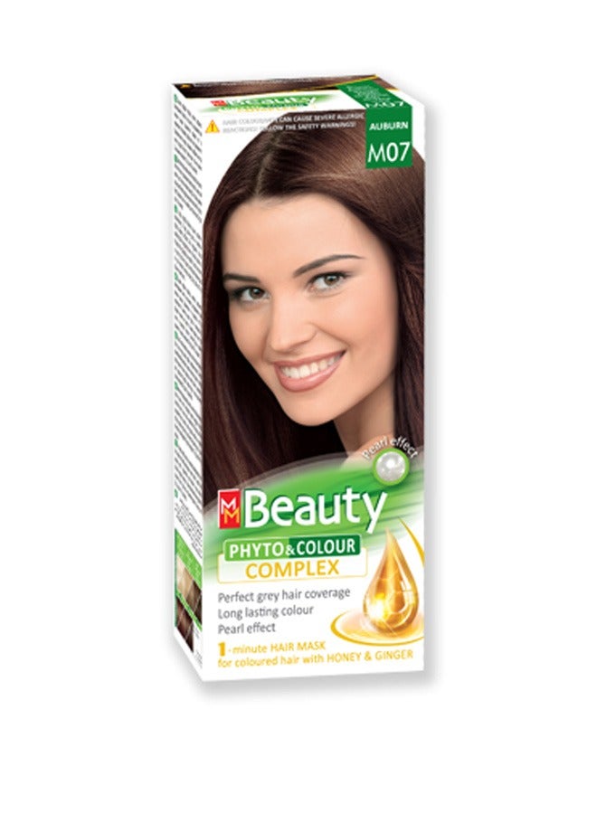 MMBeauty - Permanent Hair Dye color Auburn M07 125grams - Image 1